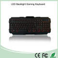 Top Selling Colorful LED Backlight Computer Gaming Keyboard (KB-903EL-C)